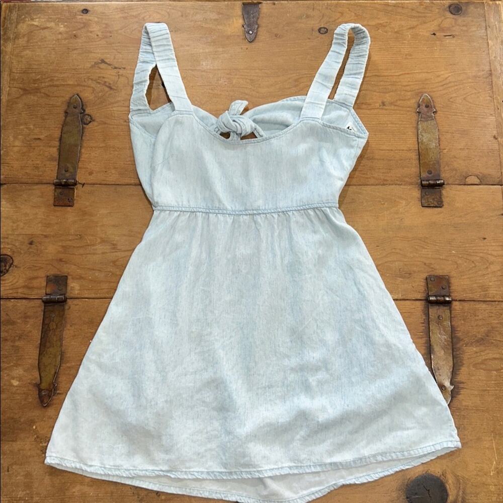 Tana Babydoll Dress in Shore SHOW ME YOUR MUMU Color Shore Size Small - Picture 4 of 6